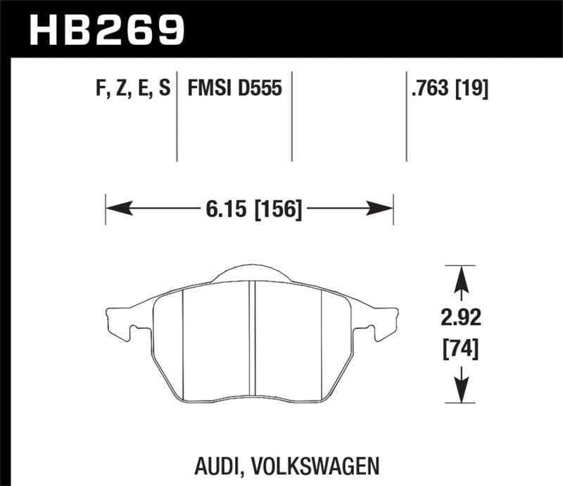 Hawk Performance HB269S.763