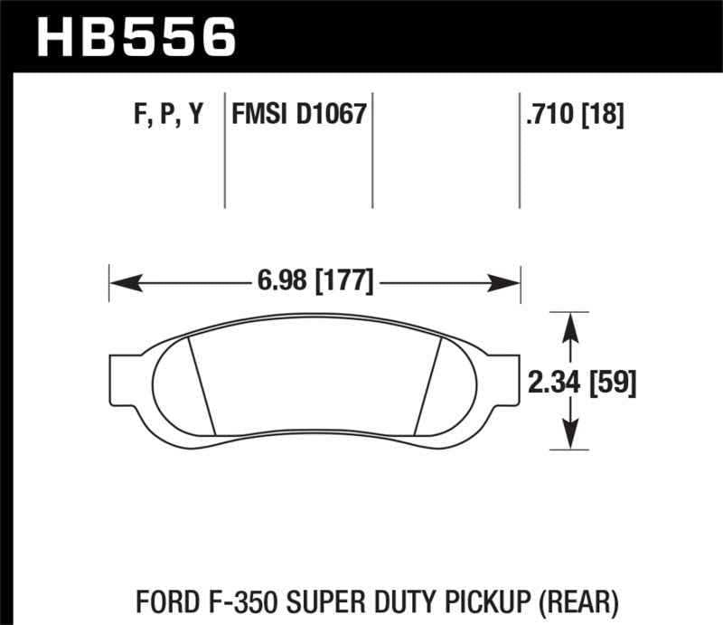 Hawk Performance HB556Y.710
