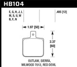 Hawk Performance HB104N.485