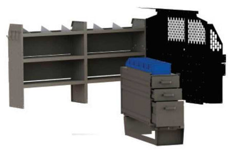 4007C Van Storage System Kit
