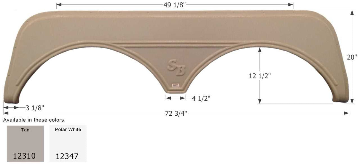 12310 Fender Skirt