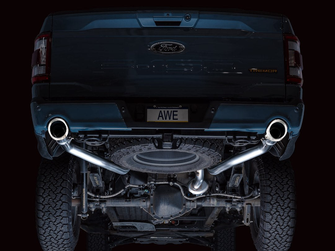 AWE Limited Lifetime Warranty Exhaust System Kit 3015-32402 - 0FG Resonated Catback 21