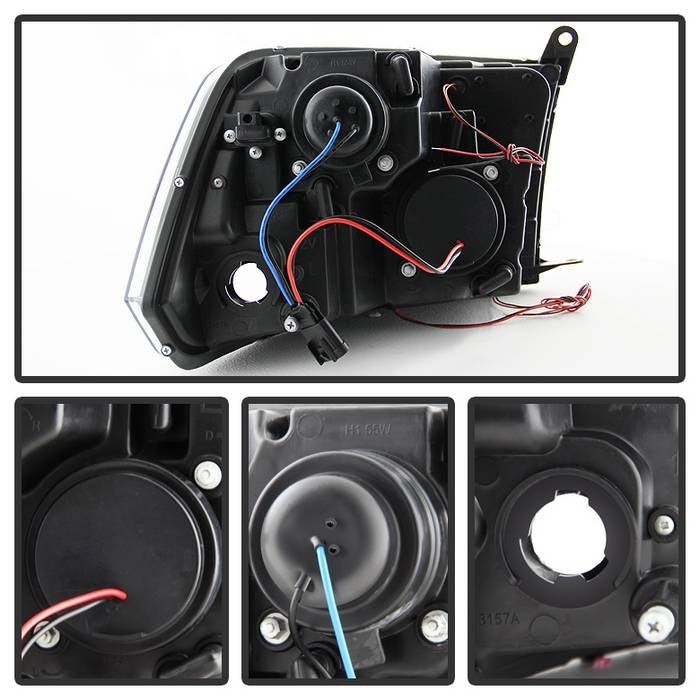 Spyder Made With OEM Standard Quality Headlight Assembly 5010032 - Dodge Ram 1500 09-16