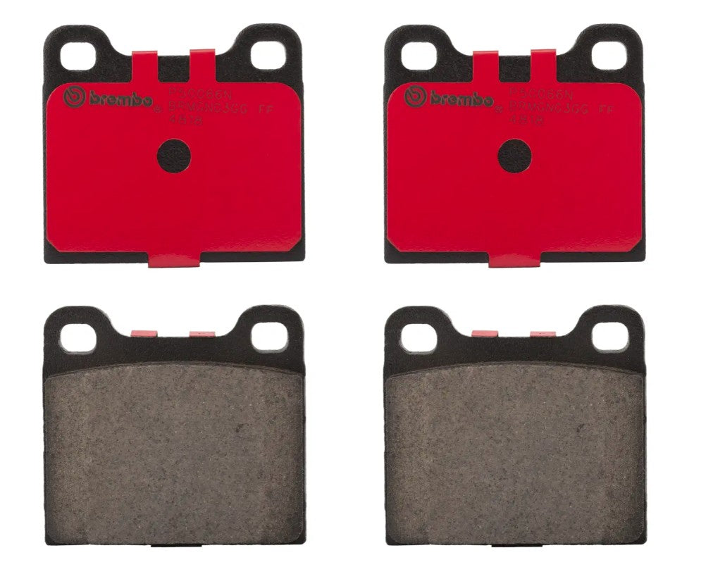 Brembo Premium Low-Met OE Equivalent Pad Brake Pad P50066N - Disc Set