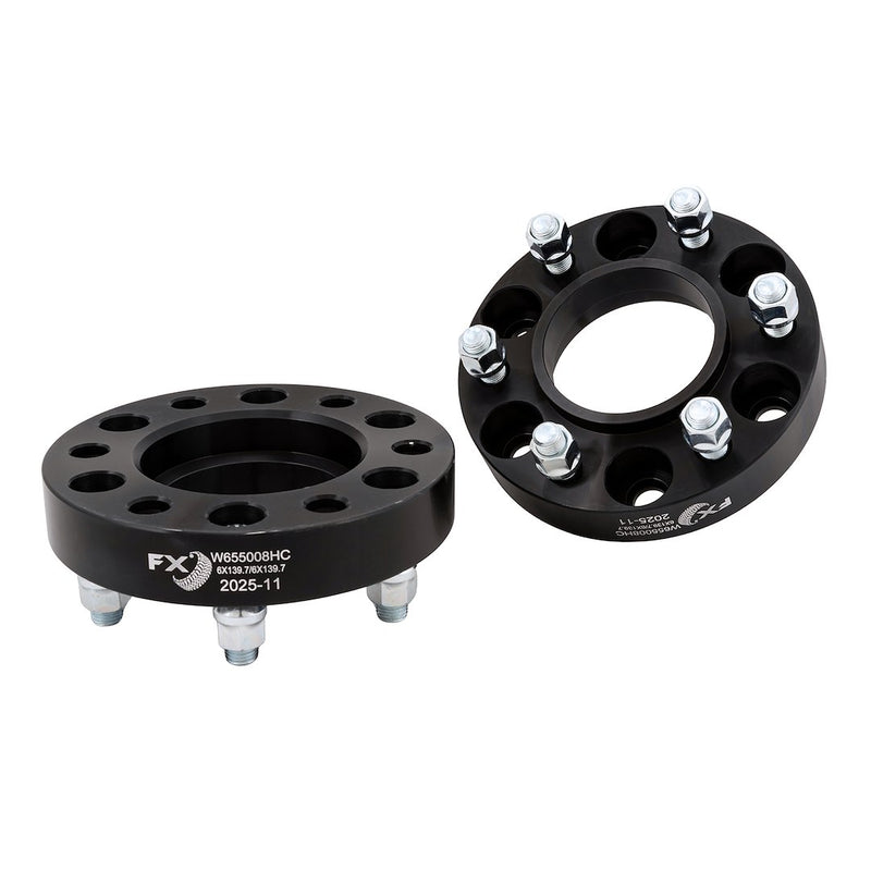 Trailfx Limited Lifetime Warranty Wheel Spacer W655008HC - Black Hub Cent Spcr 6X5.5 14X1.5 Toy