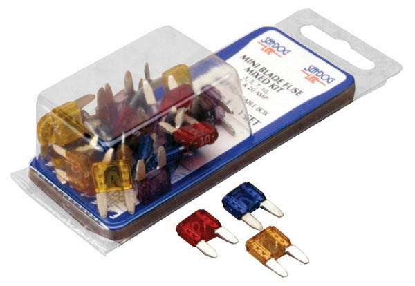 SEA DOG Made In USA Fuse 445090-1 - Mini Blade Mixed Kit