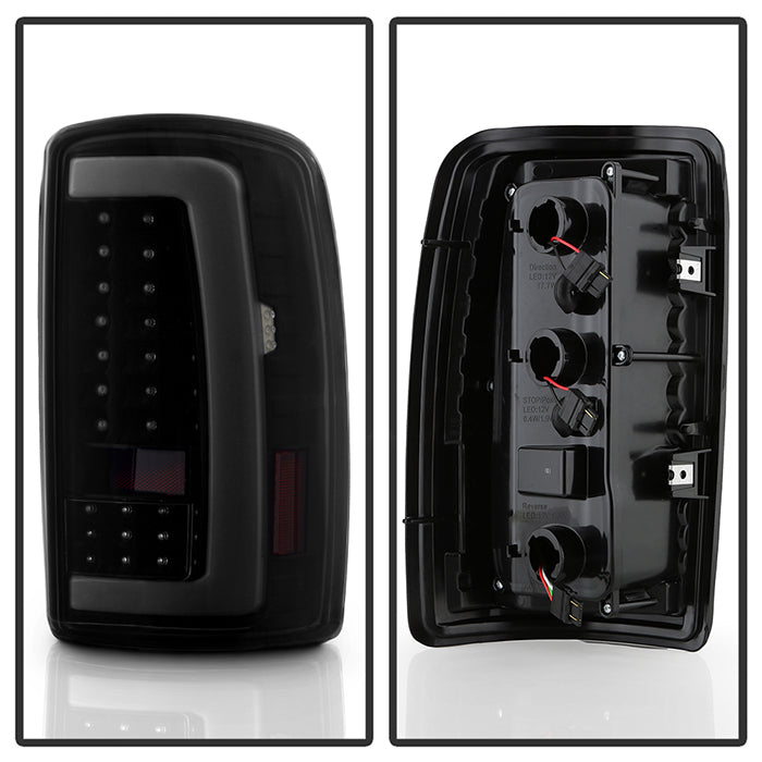 Spyder 9050725 Tail Light Assembly - Black Smoke