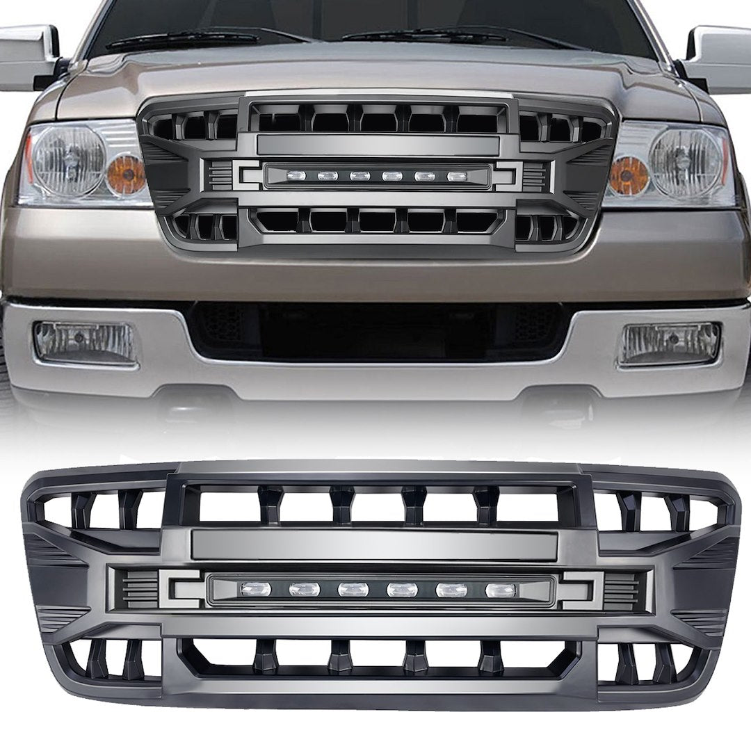 American MOD Mean Aggressive Styling Grille Amfmaa00113 - Armor Led OFF-Road Ligh
