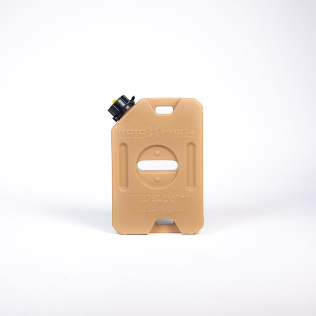 Rotopax Made In USA Liquid Storage Container RX-1Tan - Tan Gallon Water