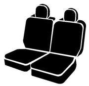 FIA Face Fabric Water Repellent Seat Cover SL65-13 Gray - SL Rear Split 50 50 Ford Bronc