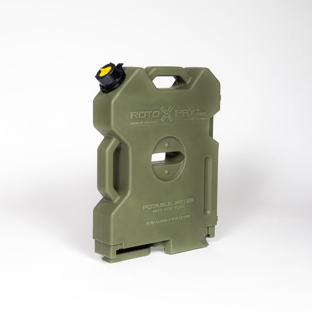Rotopax Made In USA Liquid Storage Container RX-2OD - Green Gallon Water