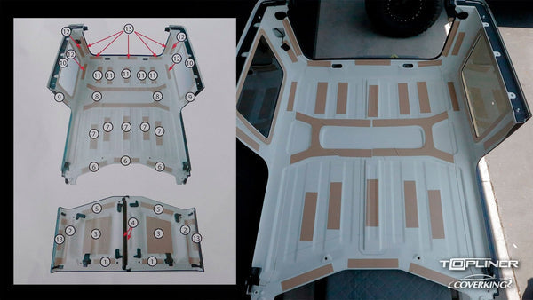 Coverking SPC683 Headliner