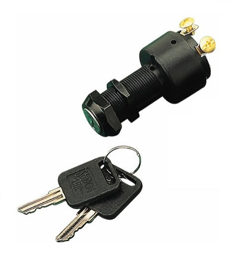 SEA DOG Made In USA Ignition Switch 420360-1 - Poly 3-Position Key Swtch Long