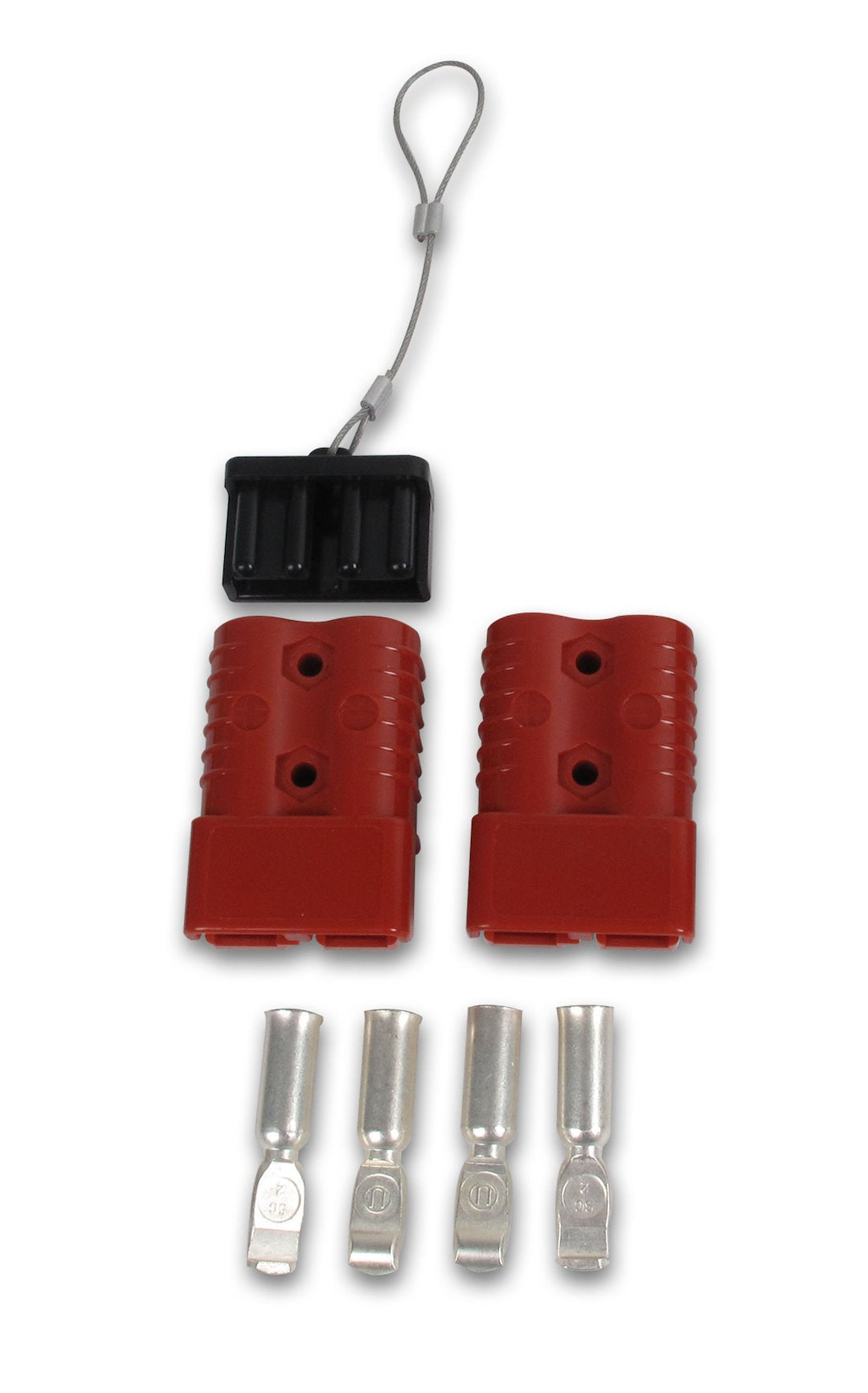 Bulldog Winc UL Listed Winch Power Cable Connector 20133 - Quick Connect GA Dust Cove