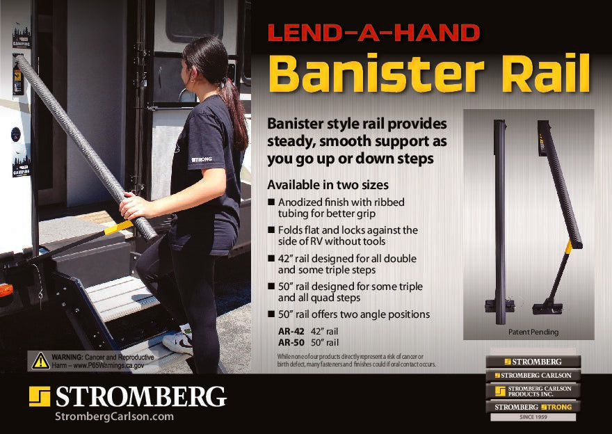 Stromber AR-42 Entry Step Hand Rail