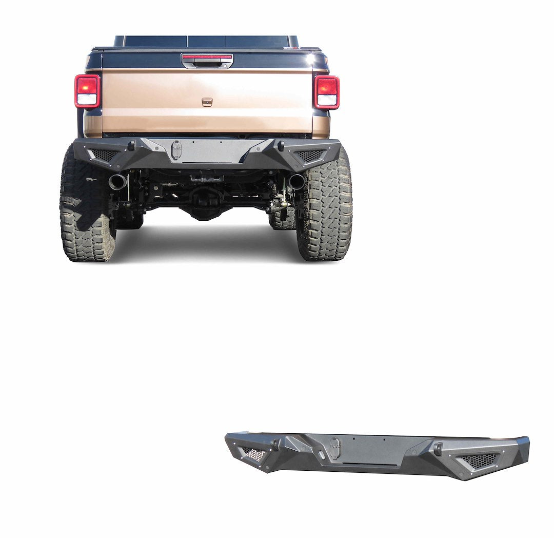 Black Horse Mesh Screens Protect Tail Bumper ARB-JG20 - Armour Heavy Duty Rear
