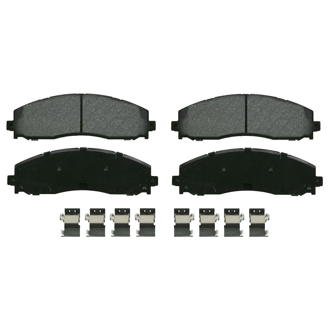 Wagner Brake Zero-Copper Friction Formulation Brake Pad SX1691 - TQ Severeduty Set