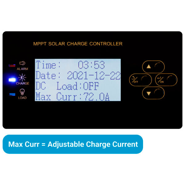 Aims Power Low Self Consumption And Stackable Battery Charger Controller SCC60Amppt - 60A Mppt Solar Charge