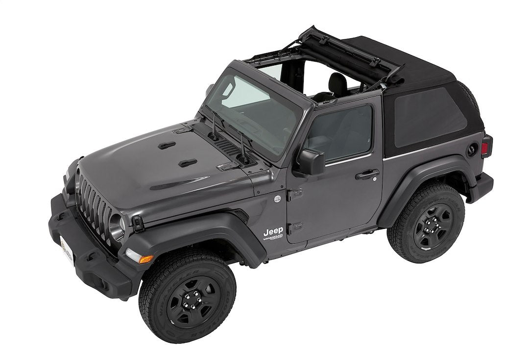 Bestop Limited Lifetime Warranty Soft Top 56862-17 - TT NX 18 JL 2DR Twill