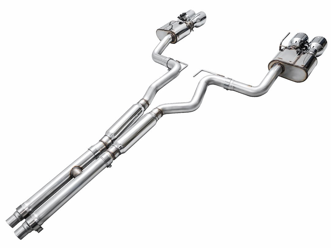AWE Limited Lifetime Warranty Exhaust System Kit 3025-42375 - Switchpath S650 MU