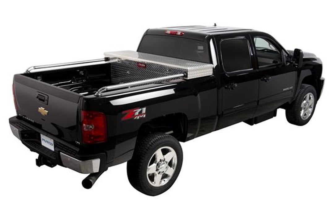 Putco 820200B Bed Side Rail Tool Box Mount - Black