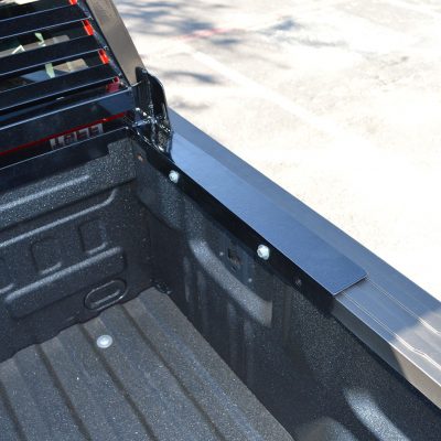 Cattleman Provides Security For Moving Cargo Headache Rack CR210BO - BO Window Guard Window Cut