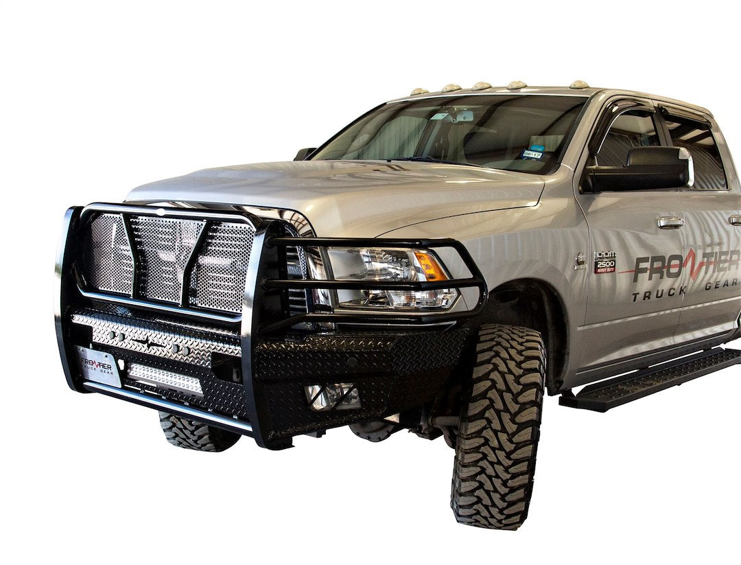 Frontier TRU Accommodates Factory Tow Hooks Bumper 300-41-0007 - Front Replacement Dodge