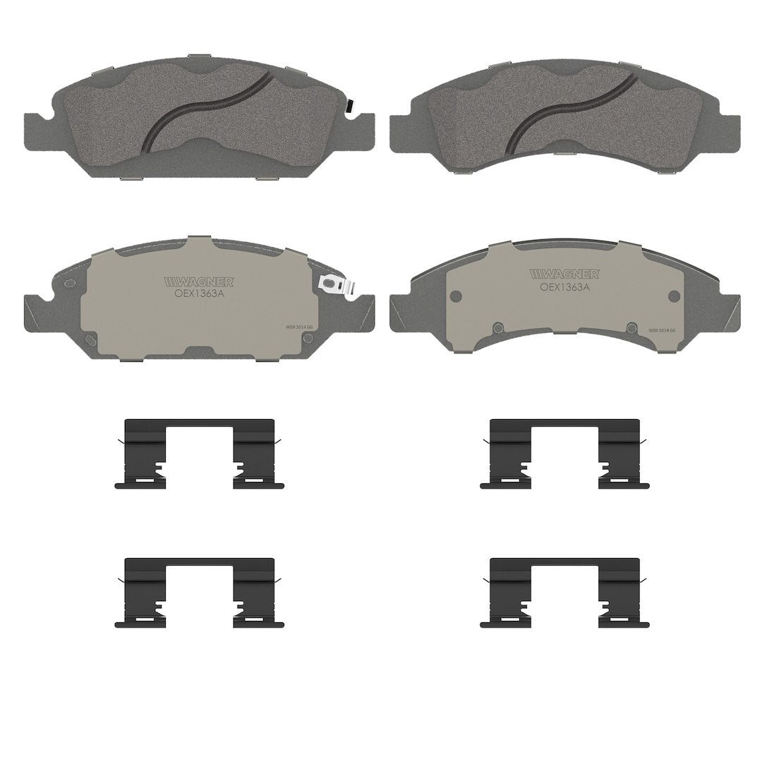 Wagner Brake Custom Disc Pads Brake Pad OEX1363A - Oex SET- Pre