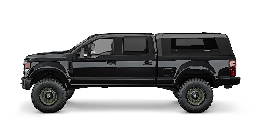 RSI N Americ Universally Designed To Mount Truck Cap EV0315-MB - Smartcap Evo Sport Series