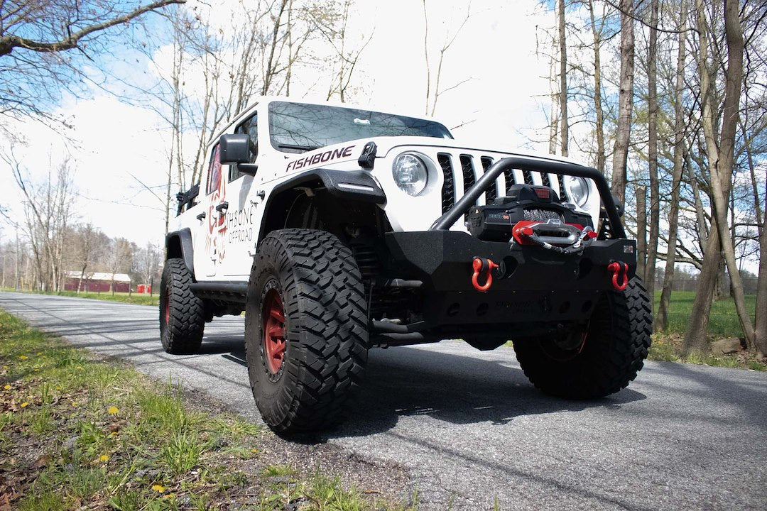 Fishbone LED Lights Provided Fender Flare FB33455F - Aluminum Elite Front Fenders
