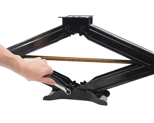 Snappad Works With Most Scissor Jack Leveling Jack Foot Pad SJ2500 - Conversion Kit