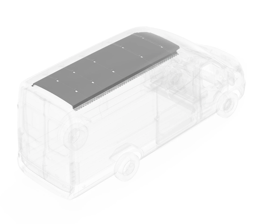 Legend Fleet Limited Lifetime Warranty Van Ceiling Liner 755-114-2614.X - White Transit 148
