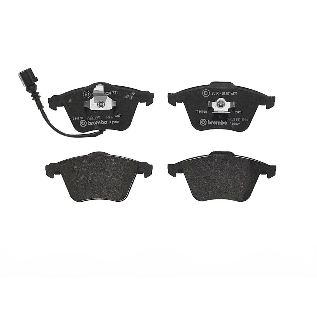 Brembo Premium Low-Met OE Equivalent Pad Brake Pad P85079 - Disc Set