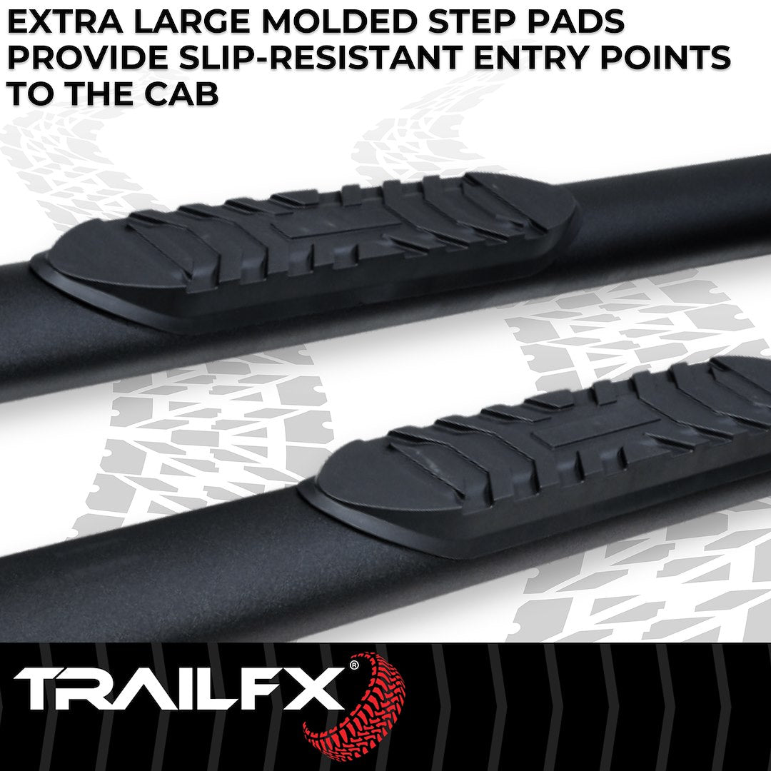 Trailfx A1561T Nerf Bar - Black