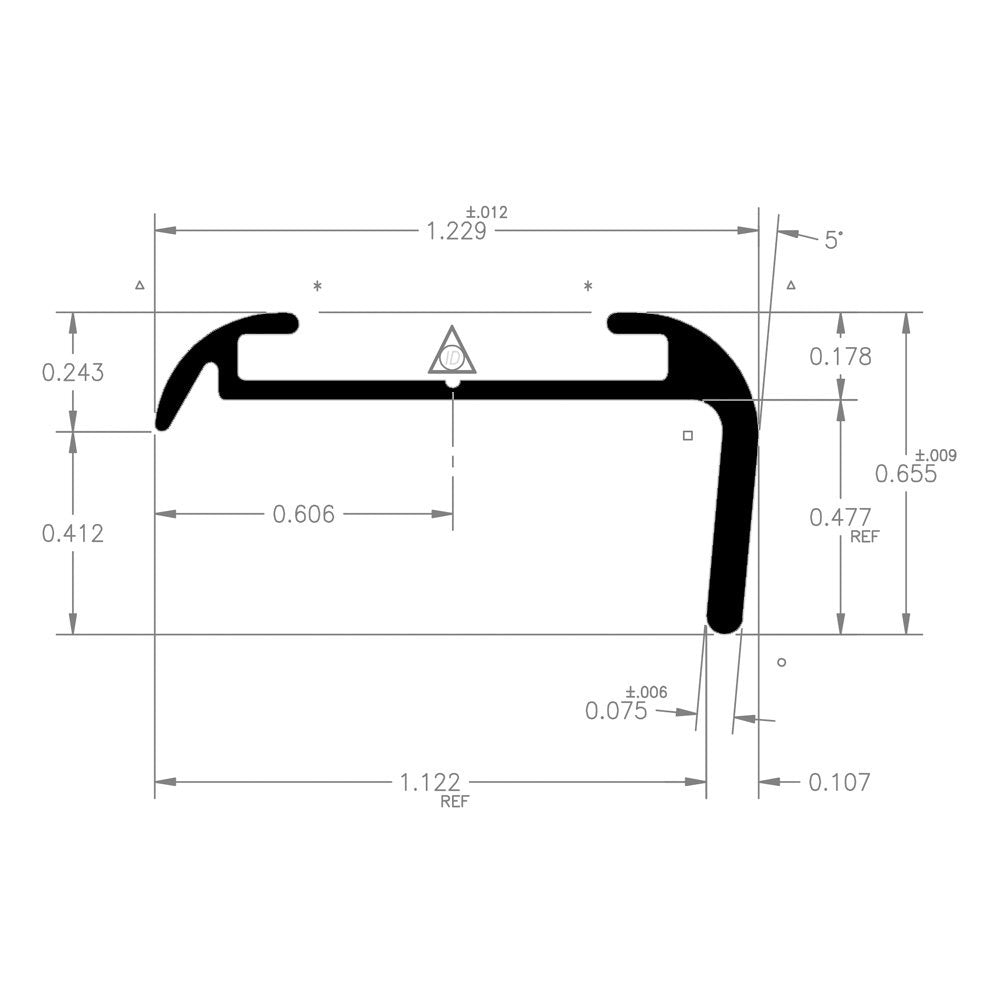 AP Products Insert Corner Molding Trim Molding 021-85001-8 - White Crnr Mold P.White EA
