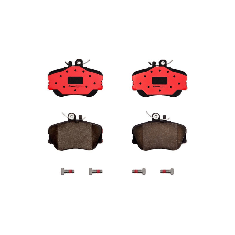 Brembo Premium Low-Met OE Equivalent Pad Brake Pad P06017N - Disc Set