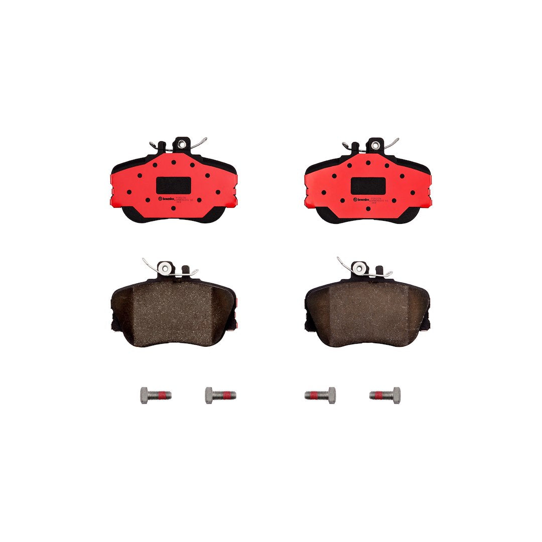 Brembo Premium Low-Met OE Equivalent Pad Brake Pad P06017N - Disc Set