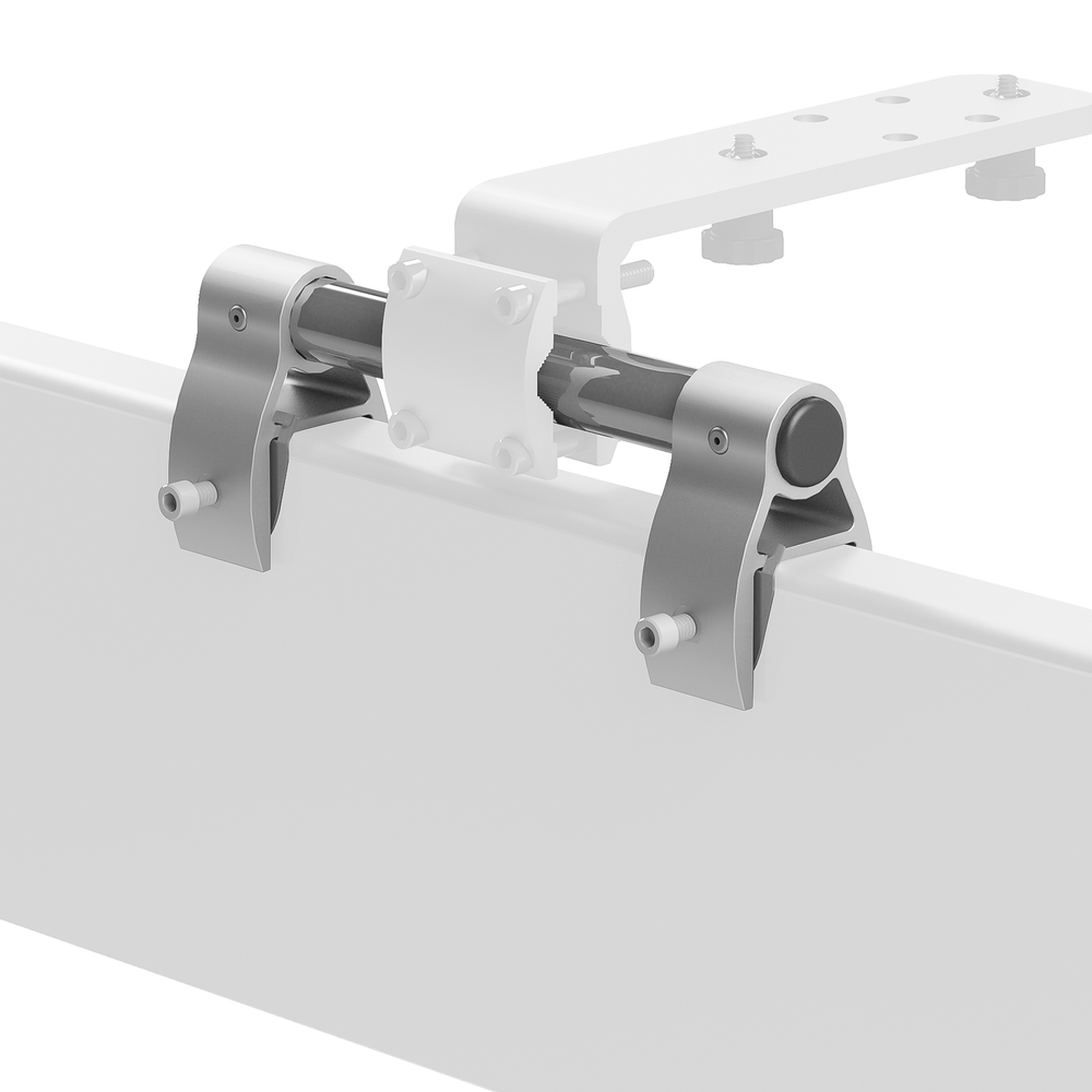 Camco Marine No Supplier Warranty Barbeque Grill Mount 58197 - Mount-Pontoon Rail Adapter