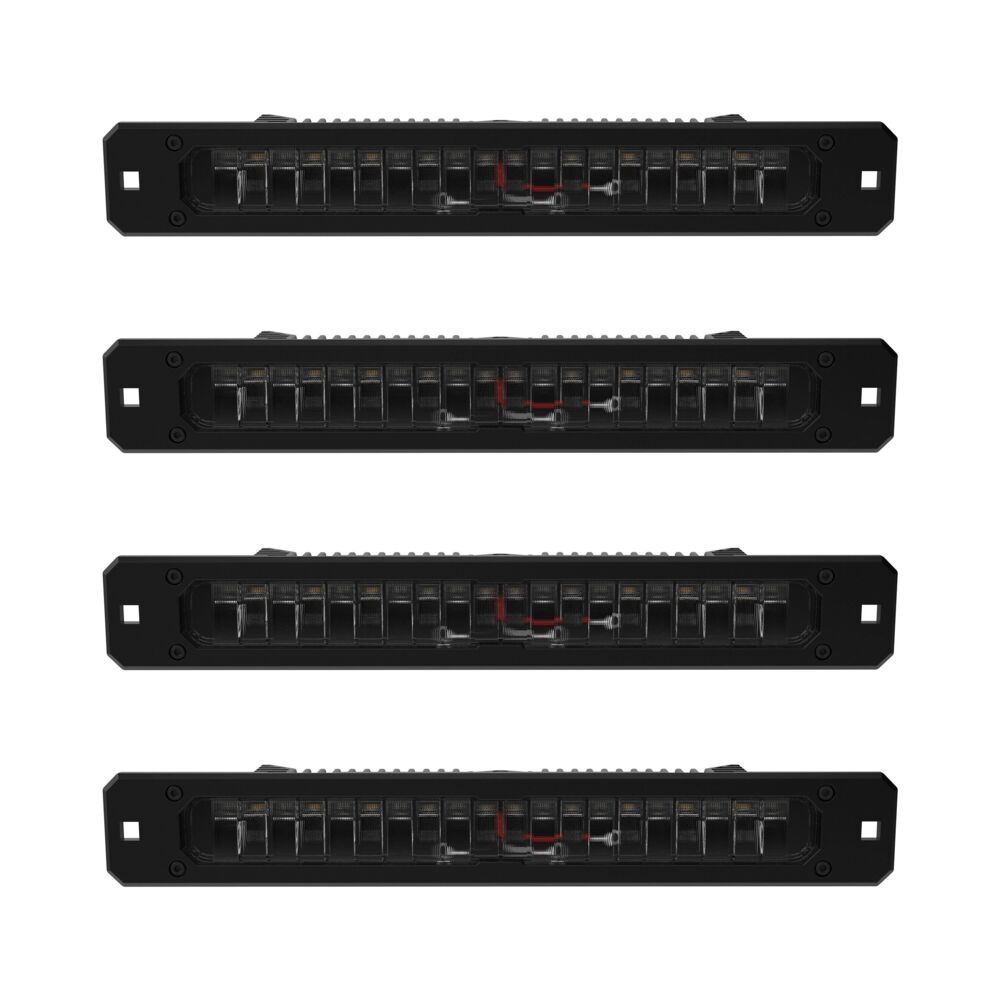 KC Hilite Limited Lifetime Warranty Light Bar 98150 - Profile 10 Sidecast Flush Mount