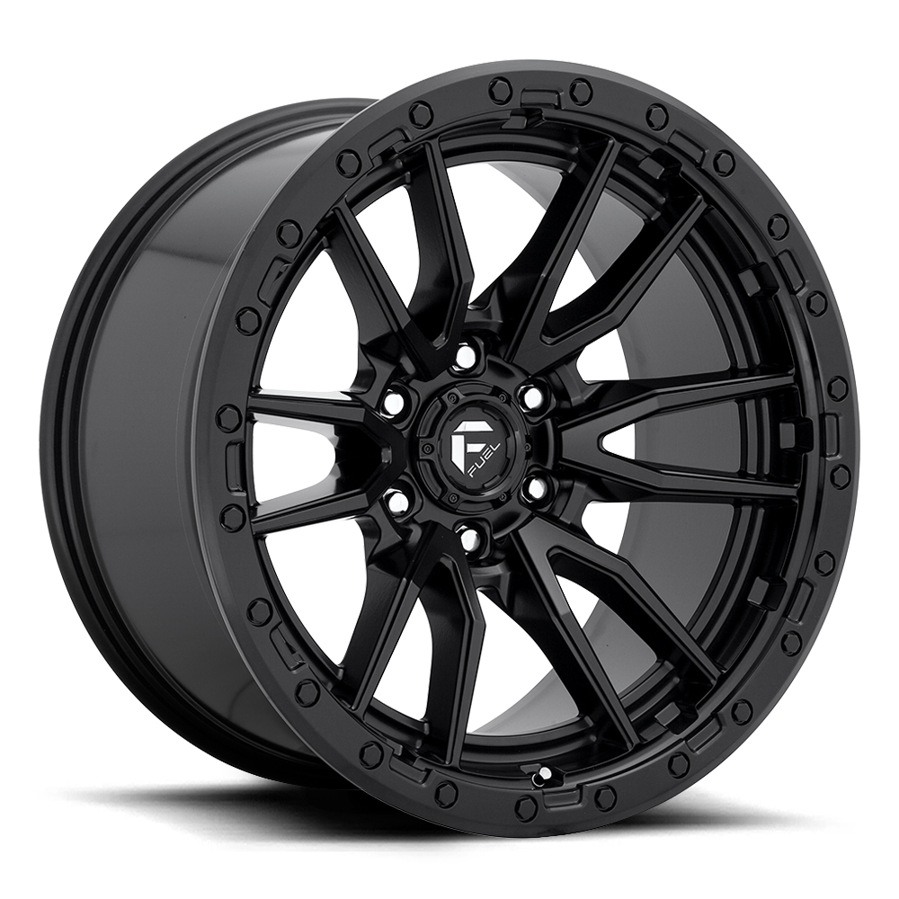 Fuel Offroad With Fuel Logo Center Cap Wheel D67922008450 - Black D679 22X10 6X5.5 MT-Black -13MM