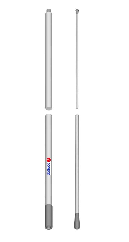 Comrod 21090 Two piece sectional whip - Clear AV90 2BI