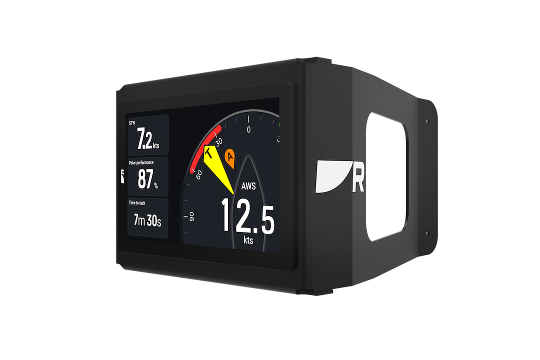 Raymarine Provides Ultimate Durability Multi Function Display Mounting Kit A80714 - Alpha Landscape Single Mast Brack