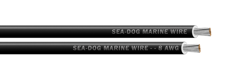 SEA DOG 8008010 - Black Awg 25FT Primary Wire