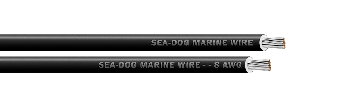 SEA DOG 8008010 - Black Awg 25FT Primary Wire
