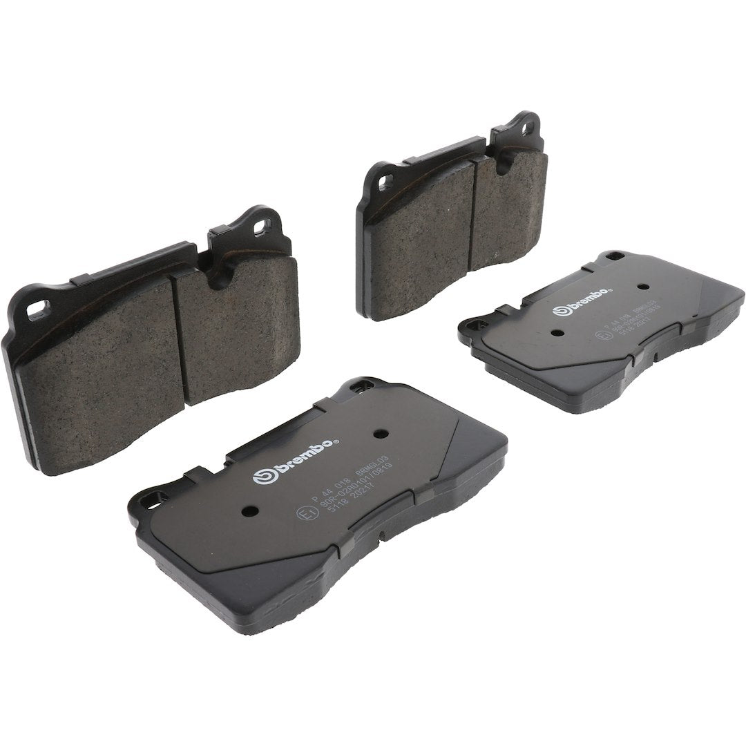 Brembo Premium Low-Met OE Equivalent Pad Brake Pad P44018 - Disc Set