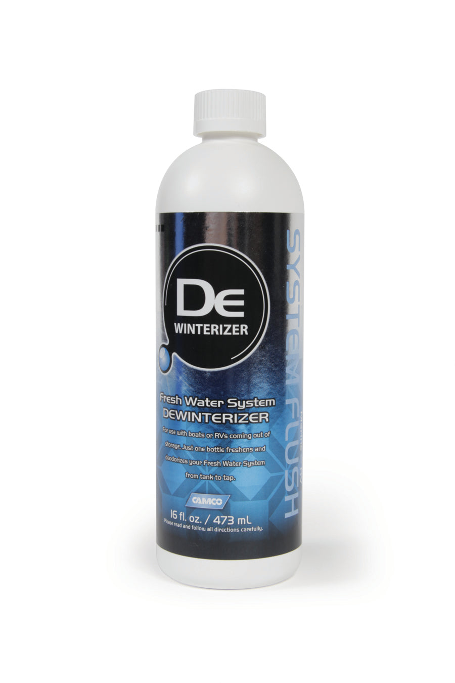 Camco Cleans And Deodorizes Fresh Water System Cleaner 40218 - Tastepure Dewinterizer 16OZ
