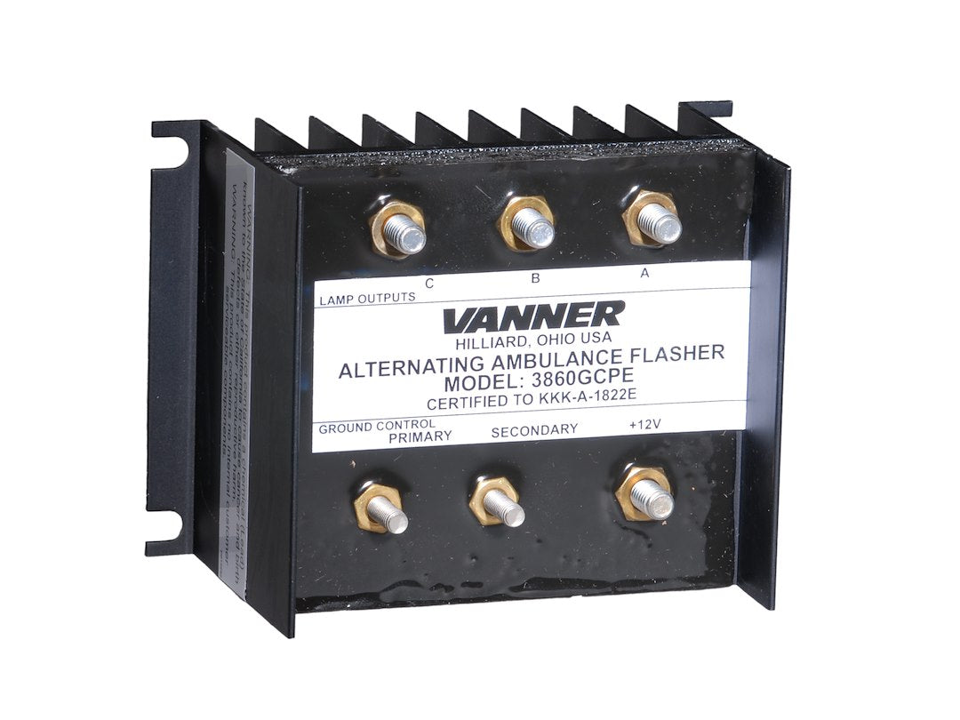 Havis Primary And Secondary Load Modes Flasher 3860Gcpe - Heavy-Duty Electronic DUO-Mode Alte
