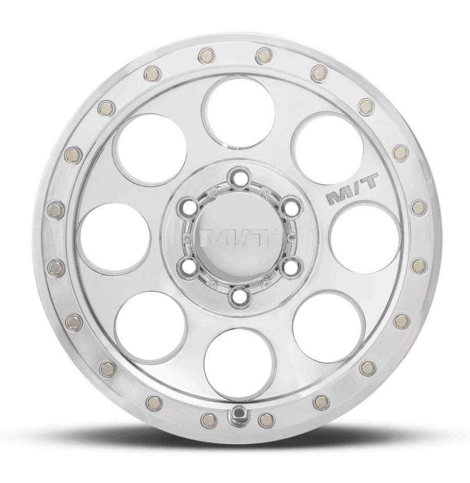 M.T. Wheel Modern Low Profile Cap Design 274553 - 17X9 6X135 4.53 MT Classic Pro Poli