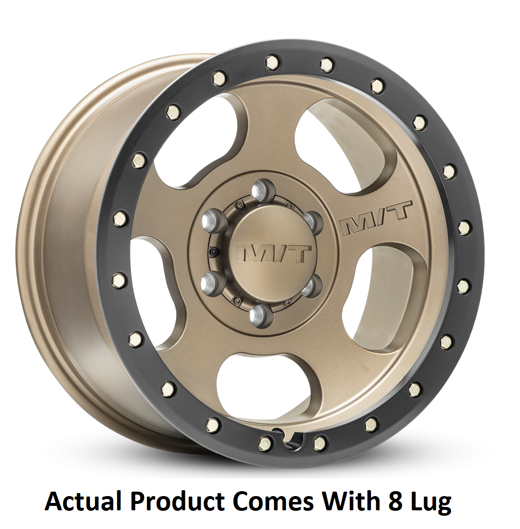 M.T. Wheel Modern Low Profile Cap Design 274687 - Bronze 20X9 8X170 MT Canyon Pro