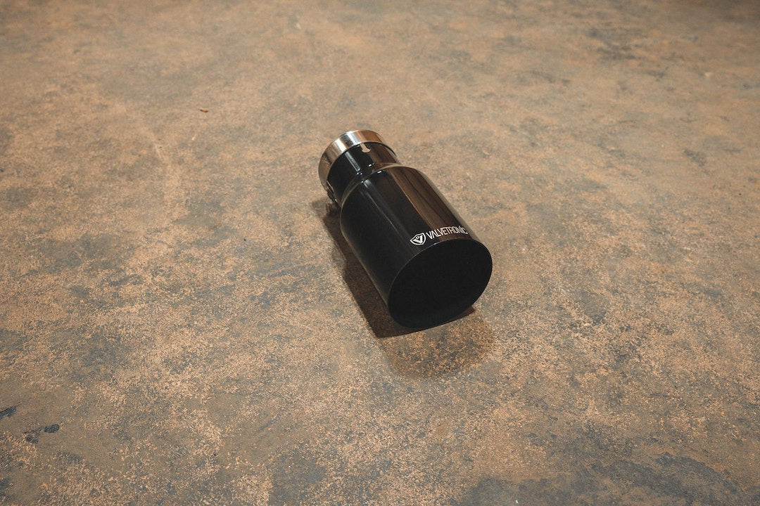 Valvetronic VTD.TIP.SW.30.35.Black Exhaust Tail Pipe Tip - Black VTD.TIP.SW.30.35.BLK